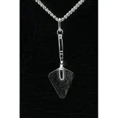 MOOYE ® - Collectie Zilveren Metseltroffel ketting hanger - middel