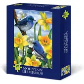 Willow Creek Press Mountain Bluebirds Puzzel 1000 Stukjes