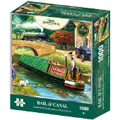 Kidicraft Rail & Canal Puzzel 1000 Stukjes