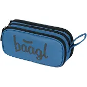 Baagl Student etui Oceaan Blauw 3-ritsen