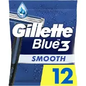 Gillette Blue 3 Smooth wegwerpscheermesjes (12 stuks)