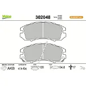 Valeo 302048 Remblokken