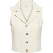 JDY Gilet 'JDYMilan' lichtbeige