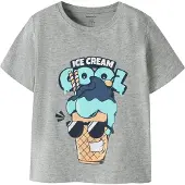 Name it Shirt 'NMMVAGNO' sand / navy / lichtblauw / grijs gemêleerd