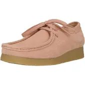 Clarks Veterschoen 'Wallabee EVO' lichtroze