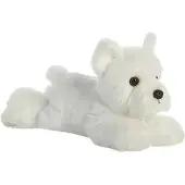 Aurora knuffel Mini Flopsie Windsor Westie 20,5 cm wit