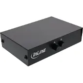 InLine seriële schakelaar handmatig 2-weg, RS232, 9-pins Sub-D