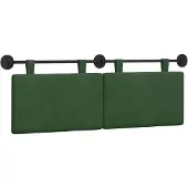 vidaXL Hangend hoofdbord Corduroy stof