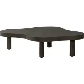 Natur24 Salontafel Tobago organisch 135cm - Espresso