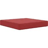 vidaXL Buitenbankkussen Polyester Wijnrood 60 x 60 cm