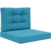 vidaXL Buitenbankkussen Polyester Koninklijk Blauw 60 x 60 cm