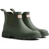 Hunter Unisex Downpour Chelsea Dark Olive - Maat 37