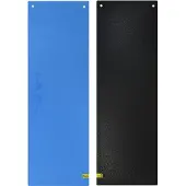 HMS Fitness Mat - Blauw/Zwart - 15 mm