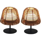 Lumisky Set van 2 draadloze tafellampen H16CM BOHEME