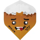 Bull's Smiley 100 Crazy Std. - Dart Flights