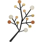 Kare design Wand Kapstok Bubble Tree 112cm bruin