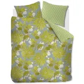 Oilily Dekbedovertrek Melodi Groen Satijn-200 x 200 / 220 cm | 2-Persoons