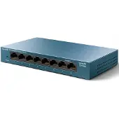 TP-LINK LS108G LiteWave LS108G - Switch - unmanaged Netwerk switch 8 poorten