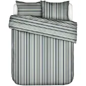 Essenza Dekbedovertrek Donna Global Grey Satijn-240 x 200 / 220 cm | Lits-Jumeaux