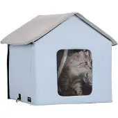 Vevor Verwarmd kattenhuis