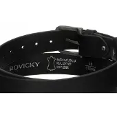 Rovicky - Lederen Herenriem - Klassieke Gesp - 100cm