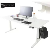 Arebos in hoogte verstelbaar elektrisch bureau 180 x 80 cm met geheugenfunctie
