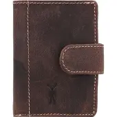 Jack kinsky Baltimore Kredietkaart etui RFID-bescherming Leer 11 cm mokka