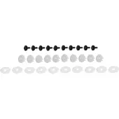 ROMIX 90202 Bevestigingselement, motorafdekking