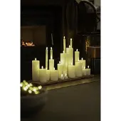 Sirius Home Sille Rechargeable Mini Candles - Lot de 2 White