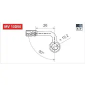 TRW Remleiding LUCAS MV10D50S