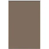 vidaXL Rolgordijn verduisterend koffie 150x210 cm stofbreedte 146,6 cm
