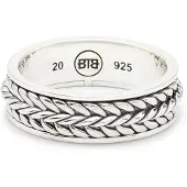 Buddha to buddha spinning ring nurul xs silver 204-17-op-