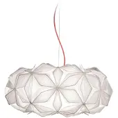 Slamp C'est La Vie Hanglamp Medium | White | Transparent