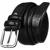 Rovicky - Heren Leren Riem - Traditionele Gesp - 115cm