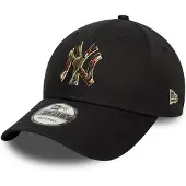 New Era Pet '9FORTY New York Yankees MLB Team Outline' bruin / kaki / olijfgroen / zwart
