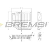 Bremsi FA1183 Luchtfilter