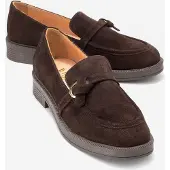 Forever & Always Galea Gesp Leren Loafers