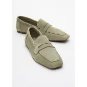 Forever & Always Morne Leren Loafers Dames
