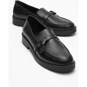 Forever & Always Galea Gesp Leren Loafers