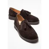 Forever & Always Alex Leren Kwast Loafers