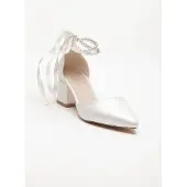 Forever & Always Miranda Lage Blokhakken met Parels