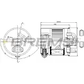 Bremsi FE0349 Brandstoffilter