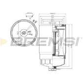 Bremsi FE0356 Brandstoffilter