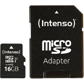 Intenso 3424470 - microSDHC 16GB - Class 10 UHS-I - Waterdicht