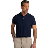 NZA Auckland polo donkerblauw structuur katoen