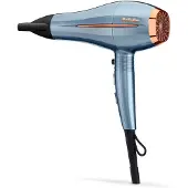 BaByliss Denim Luxe, DC, Blauw, Koperkleurig, Ophangoog, 2,2 meter, Knopen, Schuifje, China