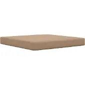 vidaXL Buitenbankkussen Polyester Taupe 80 x 80 cm