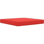 vidaXL Buitenbankkussen Polyester Rood 80 x 80 x 8 cm