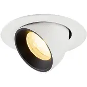 SLV Inbouwspot Numinos Gimble Xs Wit Zwart 3000k 40gr