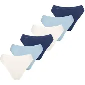 Sloggi Slip lichtblauw / donkerblauw / wit